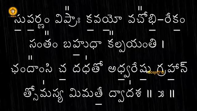 ఘర్మ సూక్తం | Gharma Suktam Telugu Lyrical | Powerful Mantra To Stop Heavy Rains | Shankhadhari смотреть онлайн