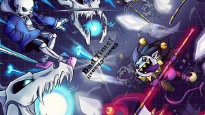 REVOLVANIA | Jevil and Sans theme | The world revolving & megalovania |  Револвания | Санс, Джевил