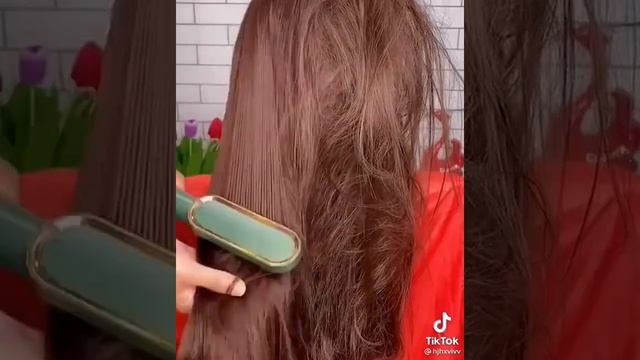 Hair straightener brush Best quality | How to straighten Hairs | Best Hair straightener | Hair styl смотреть онлайн