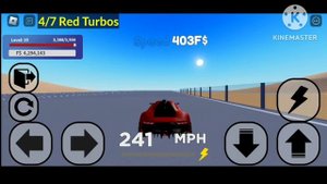 Where To Find All Red Turbos In Downforce - Stunt Driving | Unlock FRP Yesty Rally | Roblox