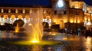 Путеводитель по Армении: поющие фонтаны в Ереване