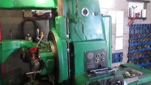 Станок 5д32. Нарезание прямозубых вал-шестерен одним валом М=2. Z=14. (2023 год)