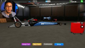 RACING A 4000HP Top Fuel DRAG CAR in Roblox Drive World