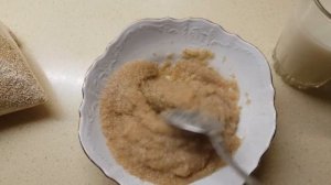 Постная каша из амаранта.Снег,метель,идет апрель...
