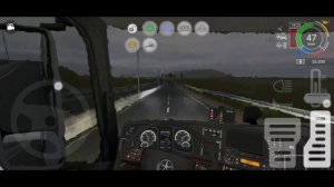 Rainy Day Delivery | Gameplay #17 | Grand Truck Simulator 2 | Mercedes-Benz Actros MP4