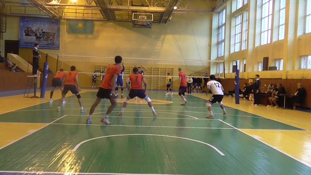 Волейбол ЧРК 2015-16. 1 тур Атырау-Чимкент 3-2. 1партия смотреть онлайн