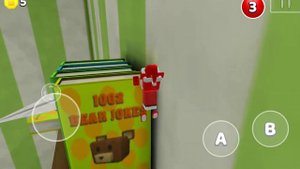 super bear adventure. как собирать стикеры в большом доме. 4 медведя