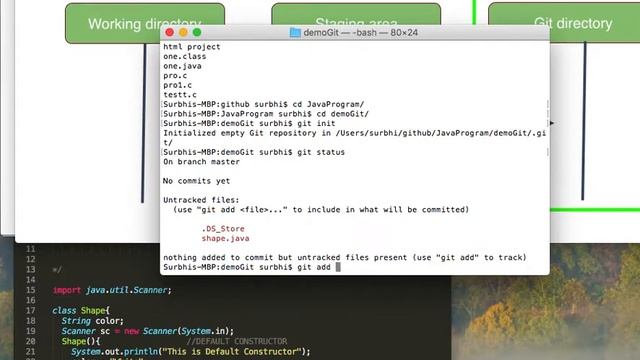 Git basic for java program смотреть онлайн