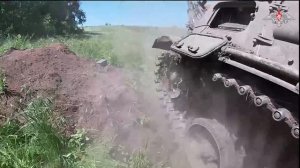 Боевая работа расчёта самоходного миномёта «Тюльпан»