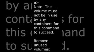 #Kubernetes Interview Question-18 | List few docker volume commands you are familiar with?