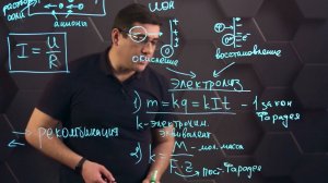 Электрический ток в жидкостях. 10 класс.