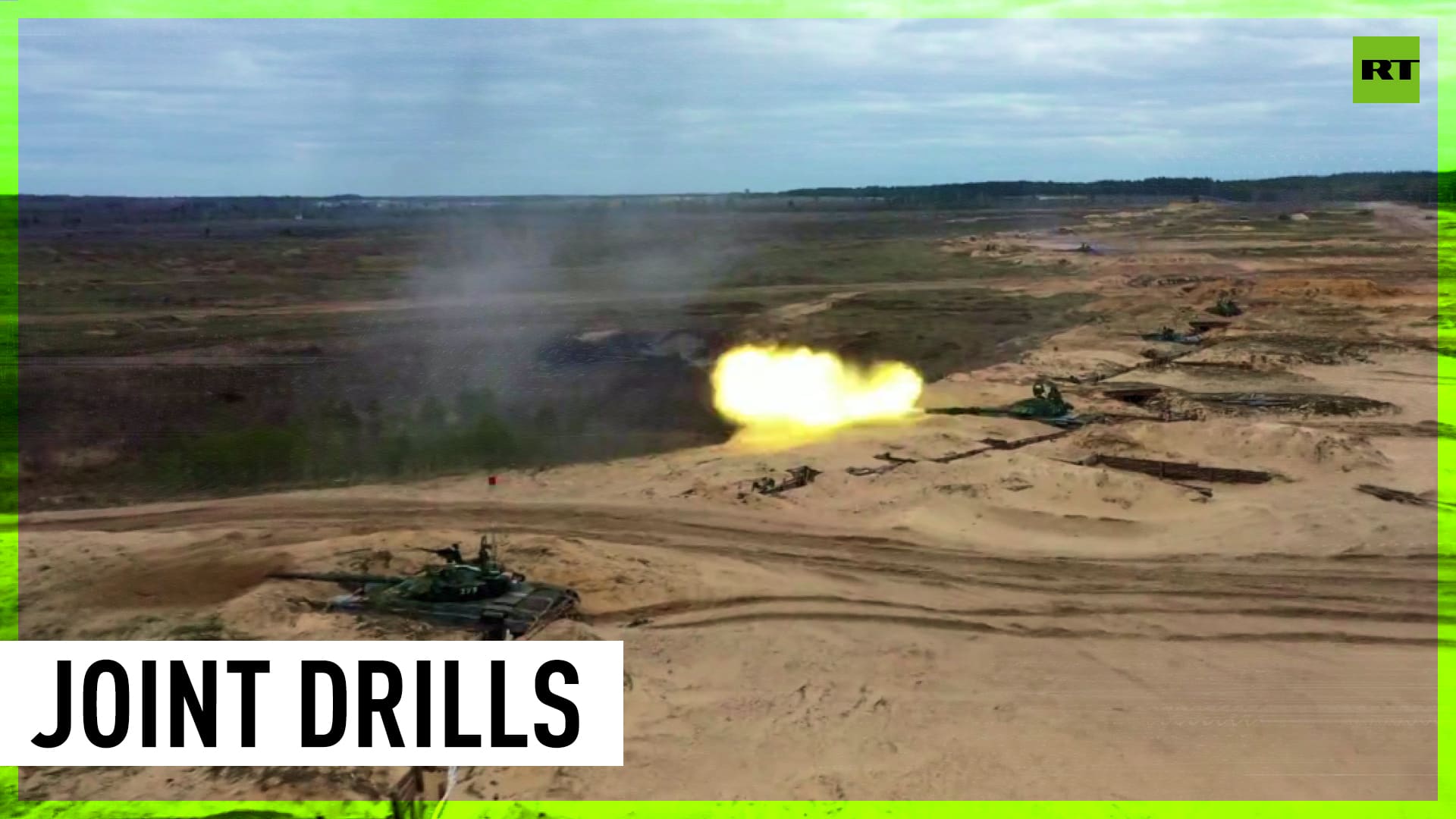 Belarus Military Holds Drills In Russia