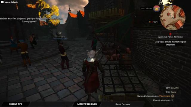 Wiedźmin 3 GOTY #46 - Novigrad Okrawki, Złote Miasto oraz Passiflora смотреть онлайн