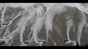 клип СИЛЬНЫЙ шторм чёрное море в январе - Лазаревское, Сочи