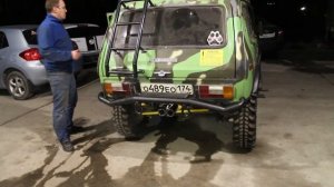 Глушитель Проспорт Элеганс на Ниве