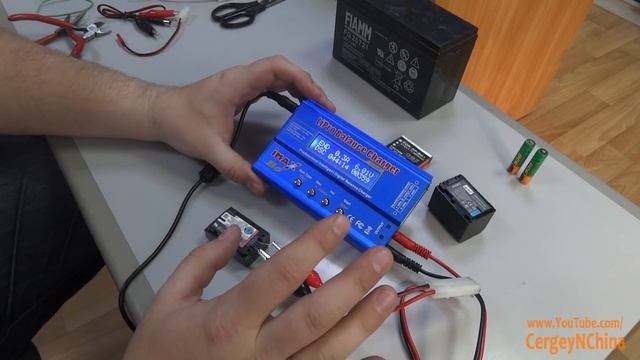 Imax B6. Узнаем емкость аккумулятора. смотреть онлайн