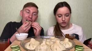 МУКБАНГ ХИНКАЛИ ГРУЗИНСКИЕ | MUKBANG KHINKALI ответы на вопросы