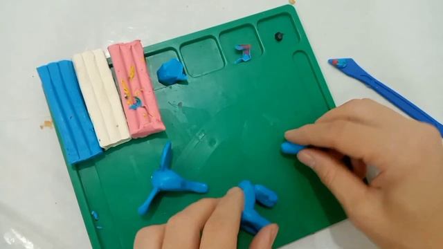 слон из пластилина. Ермексазбен піл мүсіндеу. #лепка #слоны смотреть онлайн