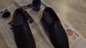 Покраска обуви. Краска для кожи