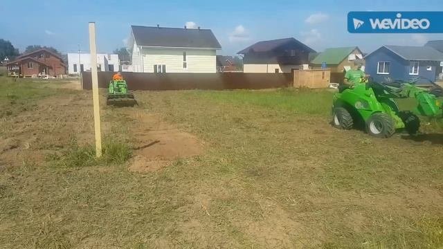 выравнивание участка