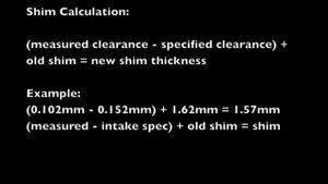 09 - 12 Honda CRF450R - Valve Clearance Adjustment - Parts and tools in description