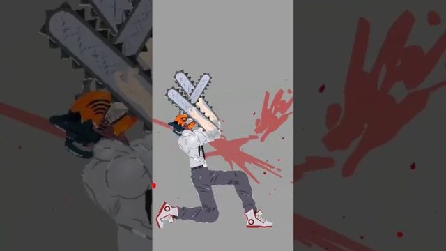 Denji Chainsaw Man Test | Sticknodes Animation