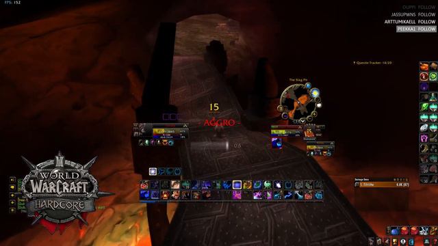 Lvl 52 Feral Druid near death. Hardcore Classic смотреть онлайн