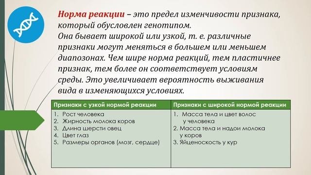 Изменчивость организмов
