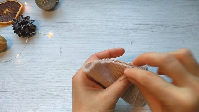 Креативная елочка. Легко и просто/ Small knitted Christmas tree. смотреть онлайн