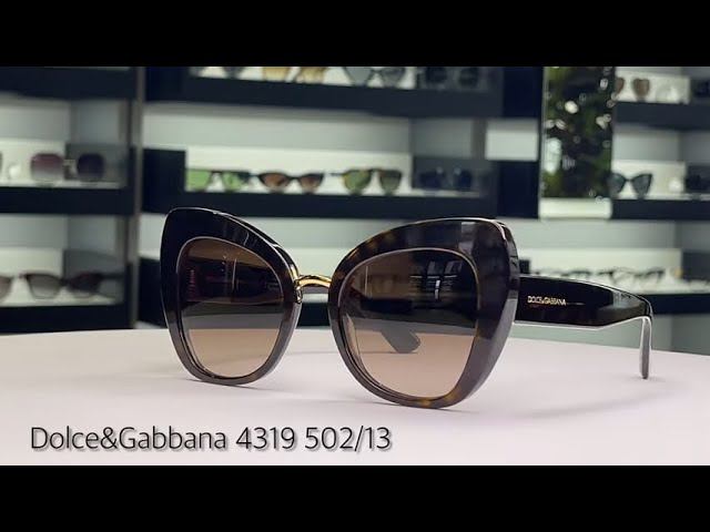 Салон StockOptika: распаковка и обзор женских солнцезащитных очков Dolce&Gabbana 4319 502 из Италии