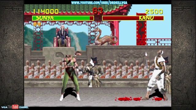Mortal Kombat Arcade Kollection All Mortal Kombat 1 Fatalities HD смотреть онлайн
