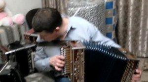 Гармонь Мокрецова 2-х тональная