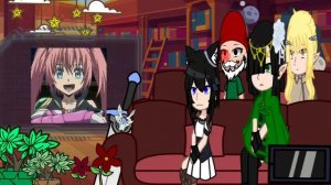 I was a Sword when I Reincarnated react to they god as Rimuru Tempest ||1 part||=)