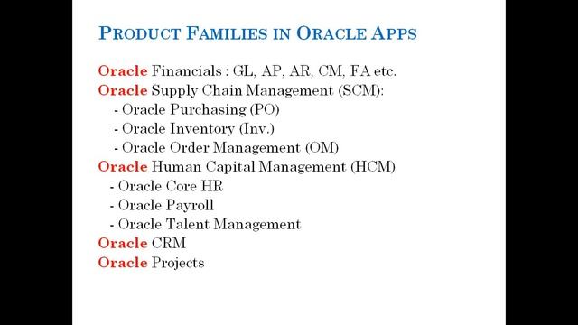 Oracle Financials Training | 120 Hours Classes | 1st Session смотреть онлайн