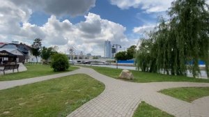 Прогулка по Верхнему городу, Минск. Исторический центр Минска, площадь Свободы, улица Зыбицкая.