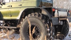 Вездеход #СКБ600 на шинах RUSAK 4P 1650
