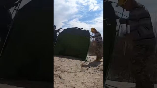 Шатёр для кемпинга и рыбалки. 3*3 (6-местный) смотреть онлайн