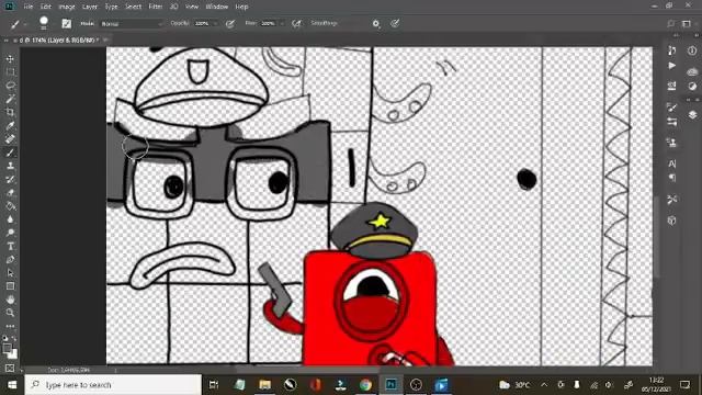 Oh no Numberblocks 6 kidnapped octo naugty - Numberblocks fanmade coloring story