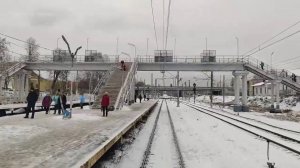 Почувствуй себя машинистом Ласточки! Вид от первого лица по маршруту Санкт-Петербург - Сосново.