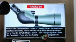 Celestron ultima 100 vs Hawke nature trek 80 vs celestron c90 made in usa spotting-review in Hindi