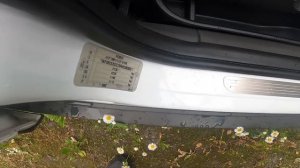 Where is the VIN number of my Ford Kuga I ( 2008 – 2012 ) - VIN Number Sticker Location