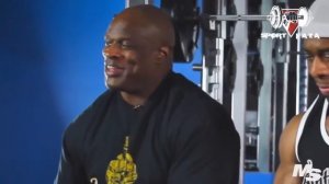 Ronnie Coleman & Cory Mathews׃ ТРЕНИРОВКА СПИНЫ И БИЦЕПСА