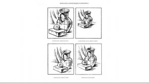 Урок изобразительного искусства. Натюрморт в графике. 6 класс