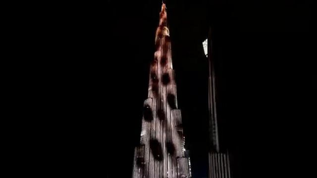 Burj Khalifa LED Show in Dubai Created Guinness World Record
