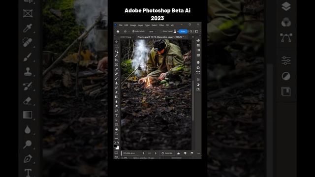 NEW Adobe Generative Fill AI Tool in Photoshop Beta Ai #photoshop2023