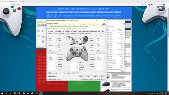 ЭМУЛЯТОР x360ce. КАК НАСТРОИТЬ ГЕЙМПАД В ЛЮБОЙ ИГРЕ? Гайд для самых маленьких.