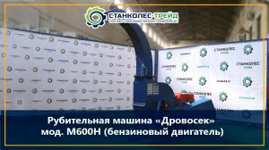 Рубительная машина Дровосек мод. М600H (бензиновый двигатель).mp4