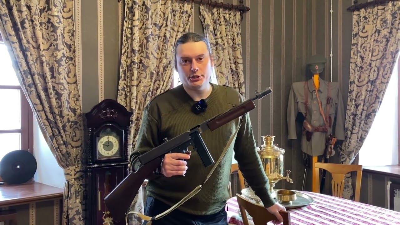 Американский пистолет-пулемет Томпсона "Томми-ган" на вооружении Красной армии СССР
