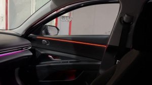 Штатная подсветка салона Hyundai Elantra