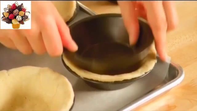 РЕЦЕПТ Корзиночек с кокосовым кремом! #17 смотреть онлайн